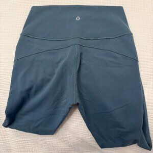 Lululemon In Movement 7/8 Tight Leggings Everlux 25" - Mystic Green Size 6